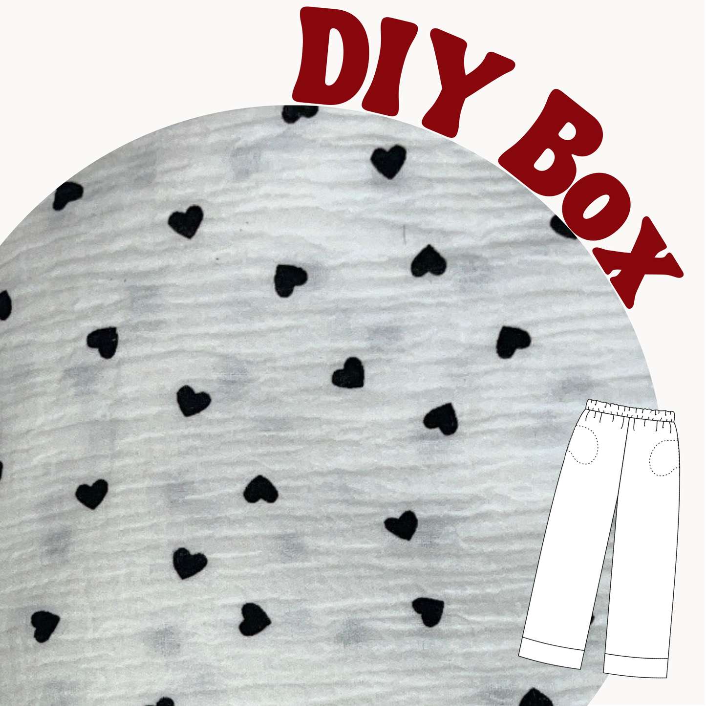DIY Box - Schwarz OHNE GARN