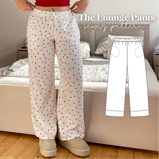 Lounge pants sewingpattern ENGLISH