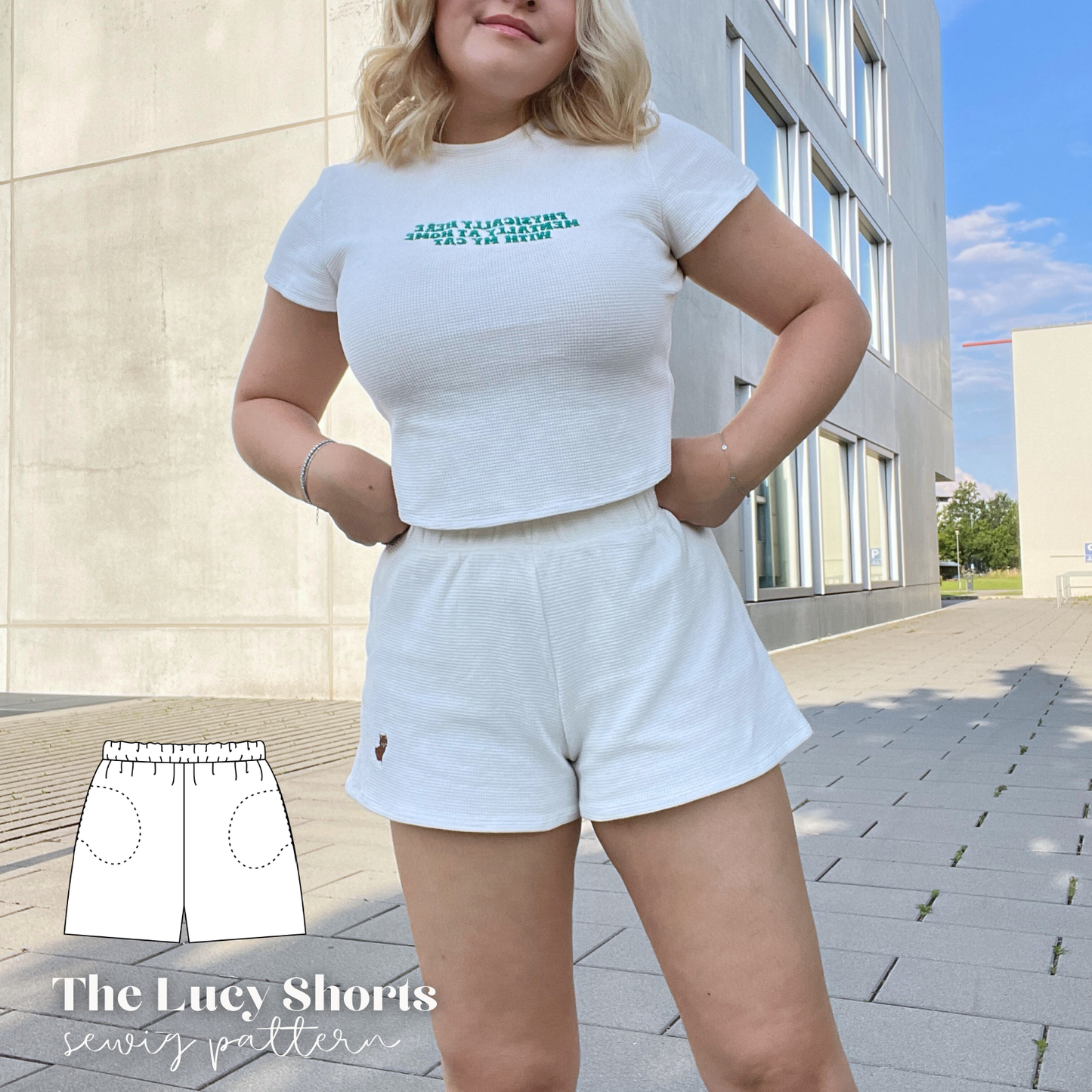 Lucy shorts sewingpattern ENGLISH