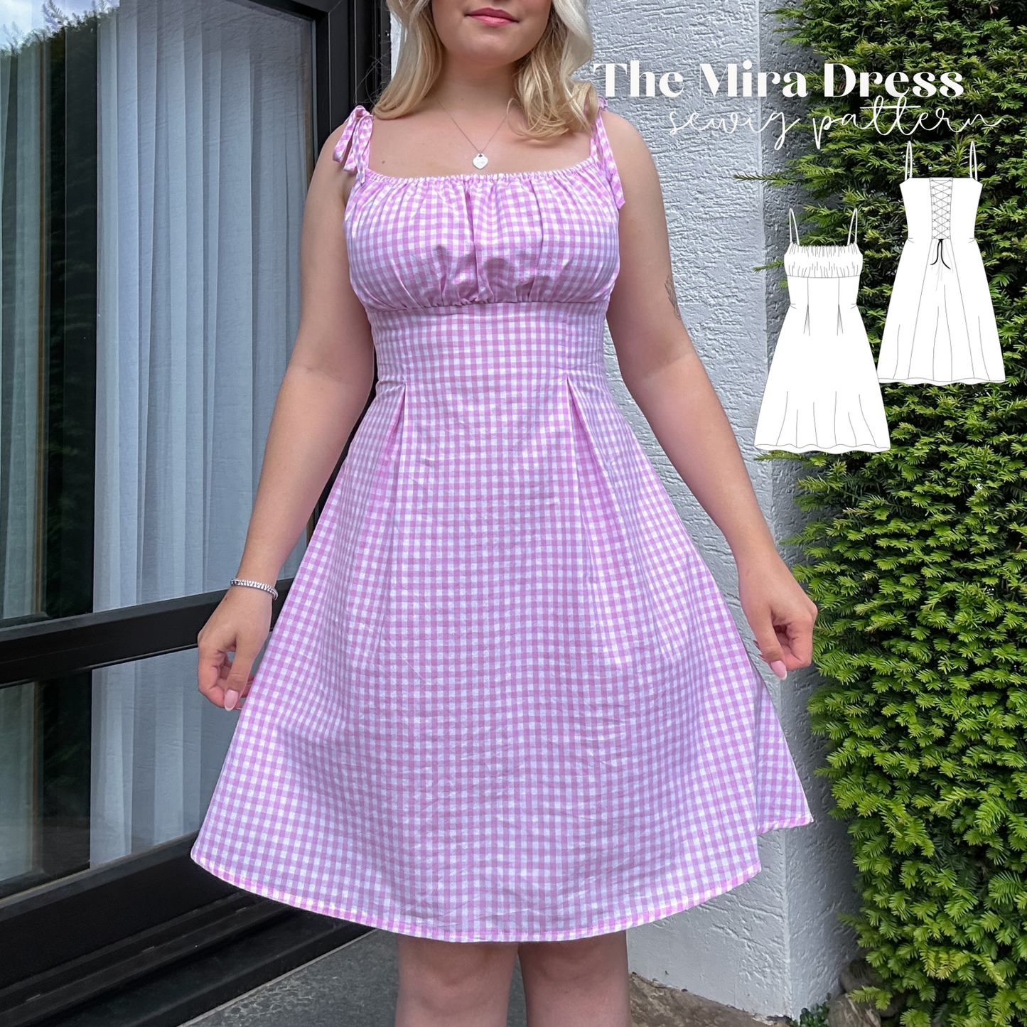 Mira Kleid Schnittmuster DEUTSCH