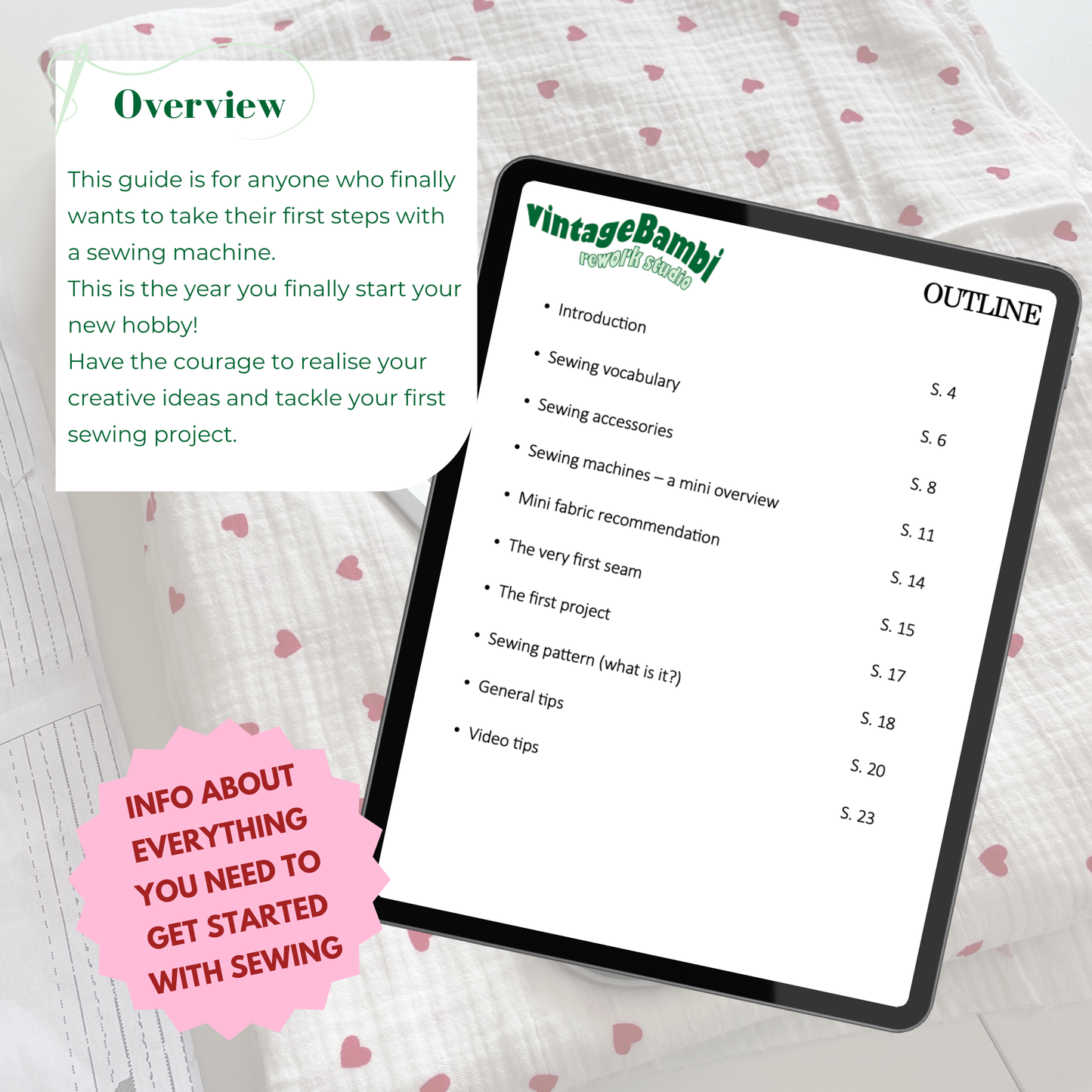 Beginner's Guide to Sewing