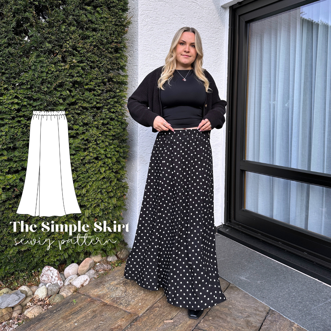 "The simple Skirt" Schnittmuster DEUTSCH