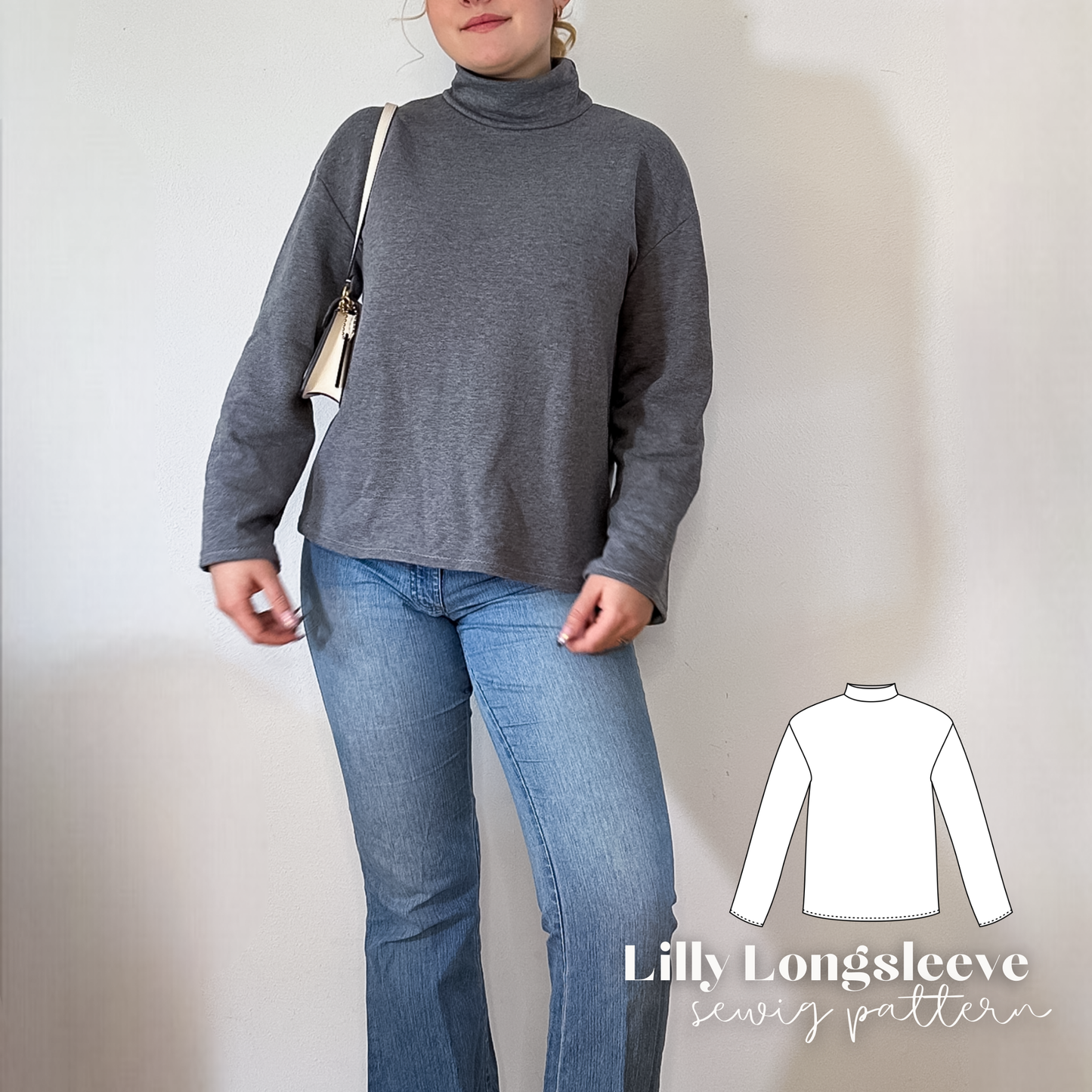 Lilly Longsleeve Schnittmuster DEUTSCH