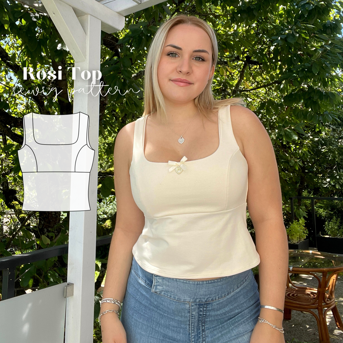 Rosi top sewingpattern ENGLISH