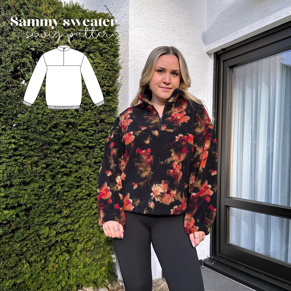 Sammy sweatshirt pattern ENGLISH
