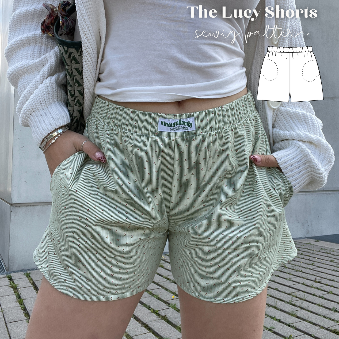 Lucy shorts sewingpattern ENGLISH