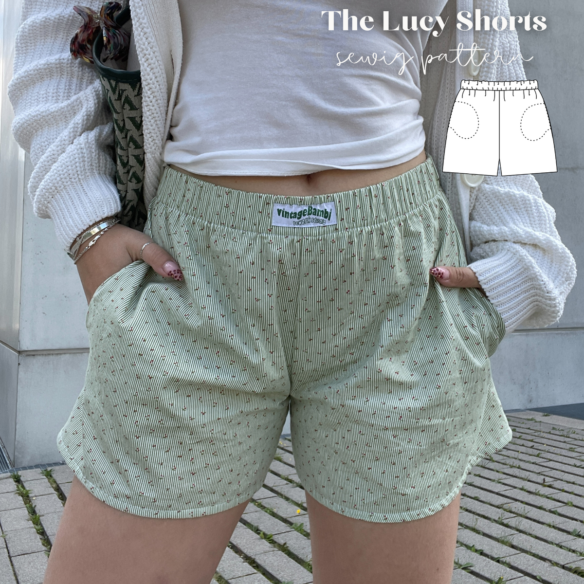 Lucy shorts sewingpattern ENGLISH