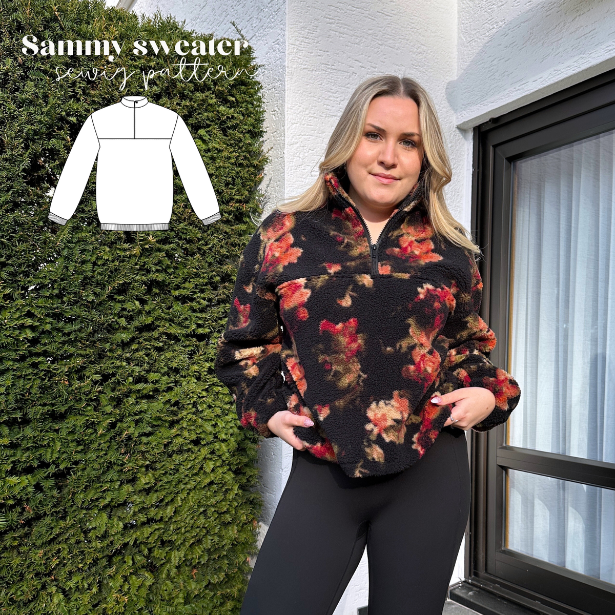 Sammy sweatshirt pattern ENGLISH