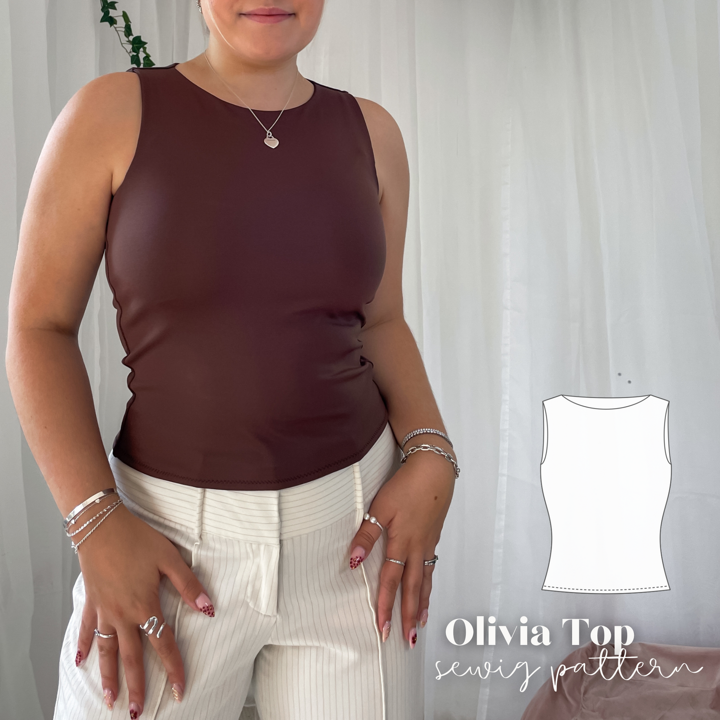 Olivia top sewingpattern ENGLISH