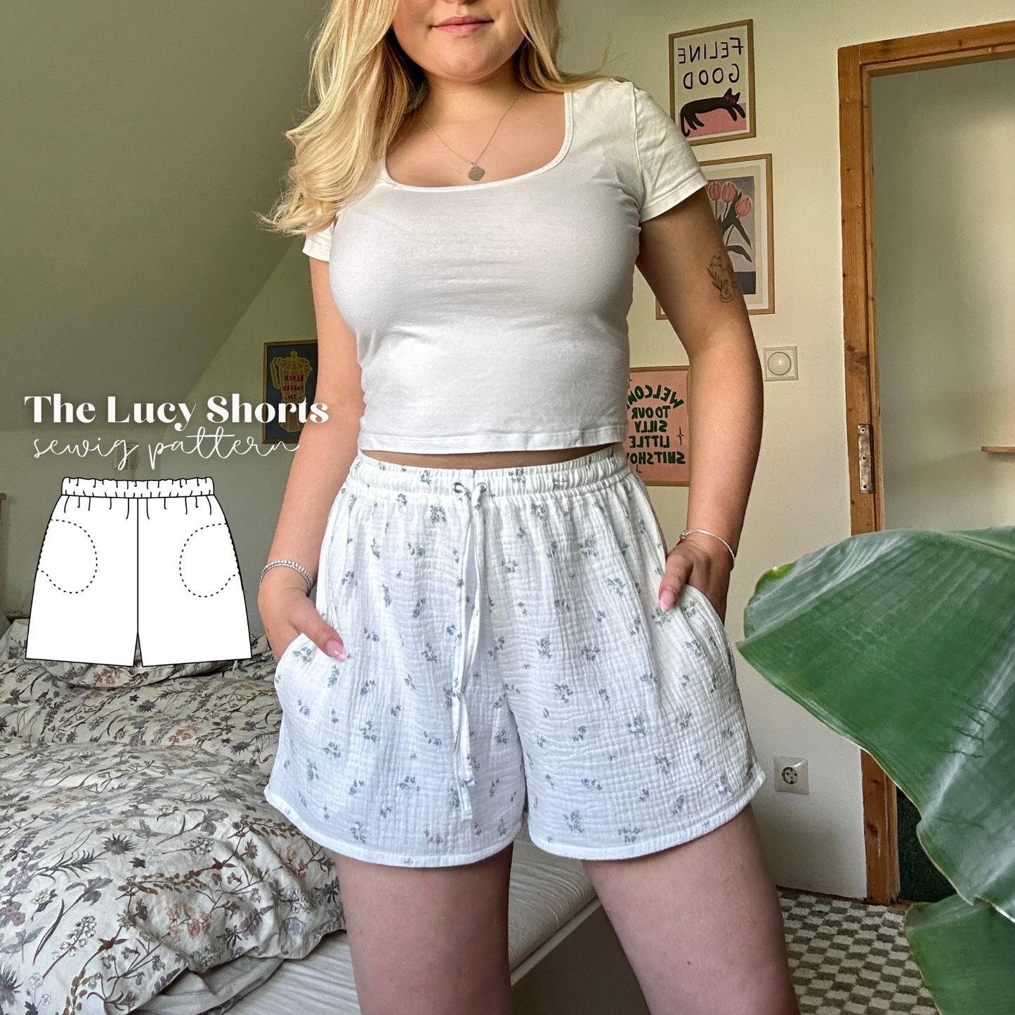 Shorts Lucy Schnittmuster DEUTSCH