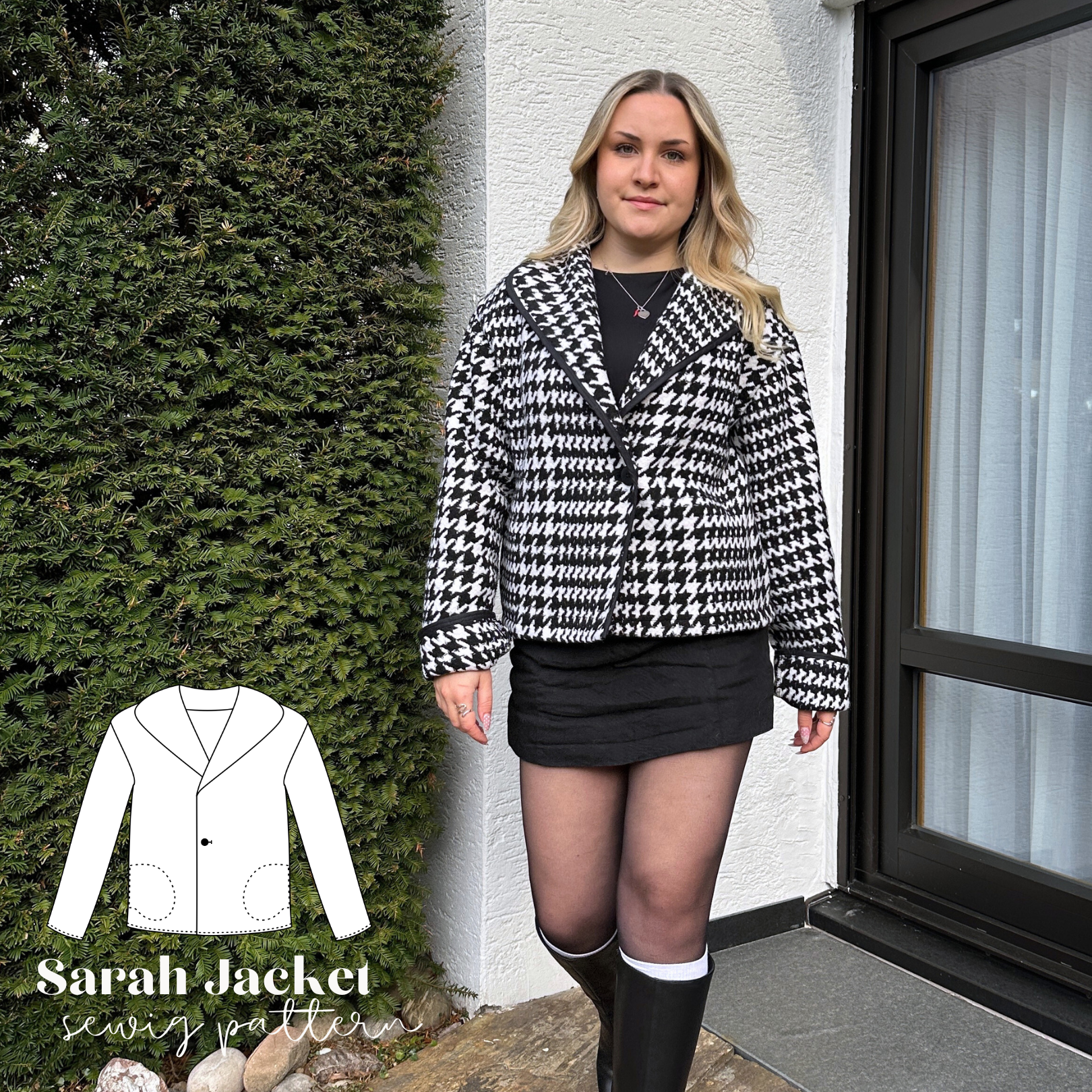 Sarah jacket sewingpattern ENGLISH – vintageBambi
