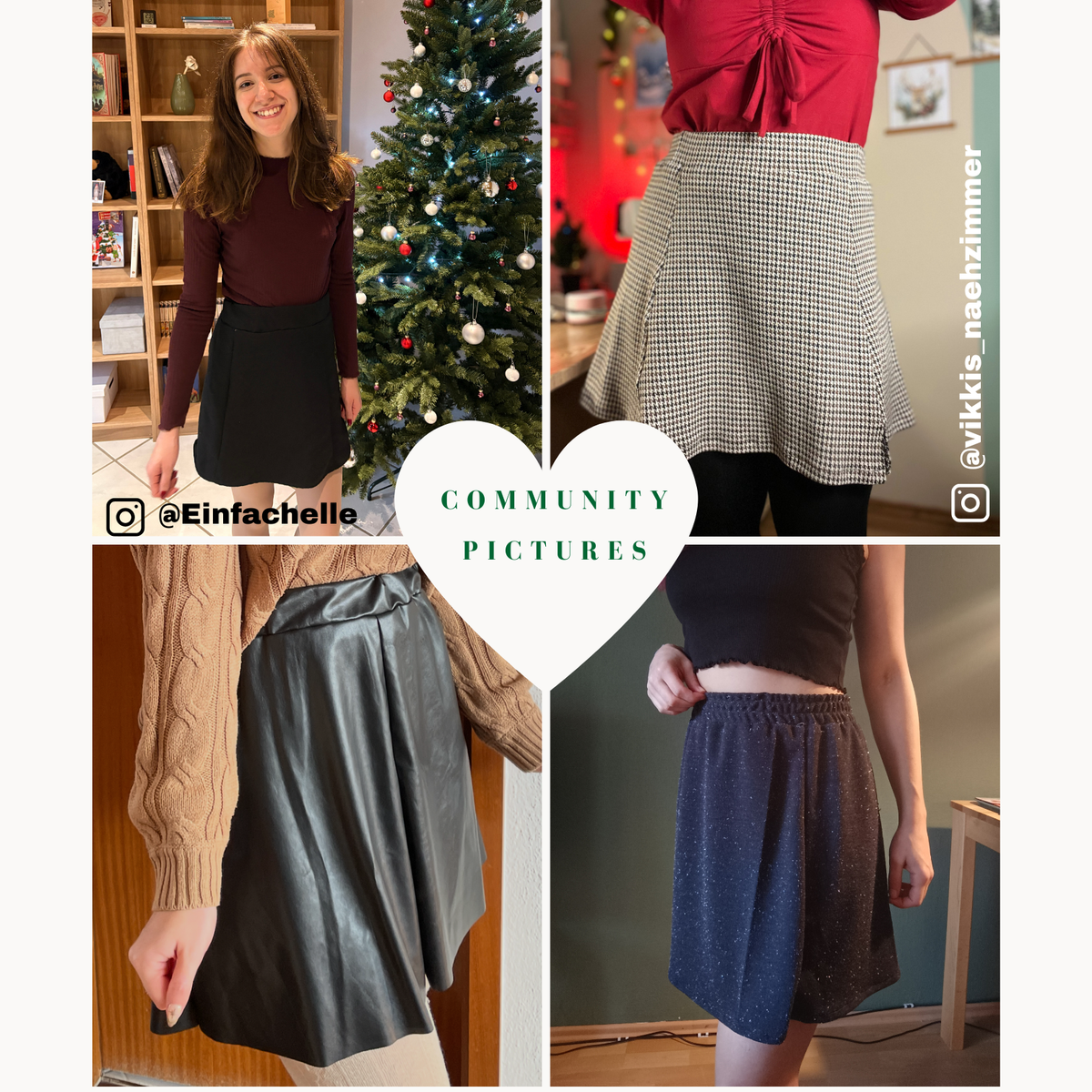 "The simple skirt" sewingpattern ENGLISH