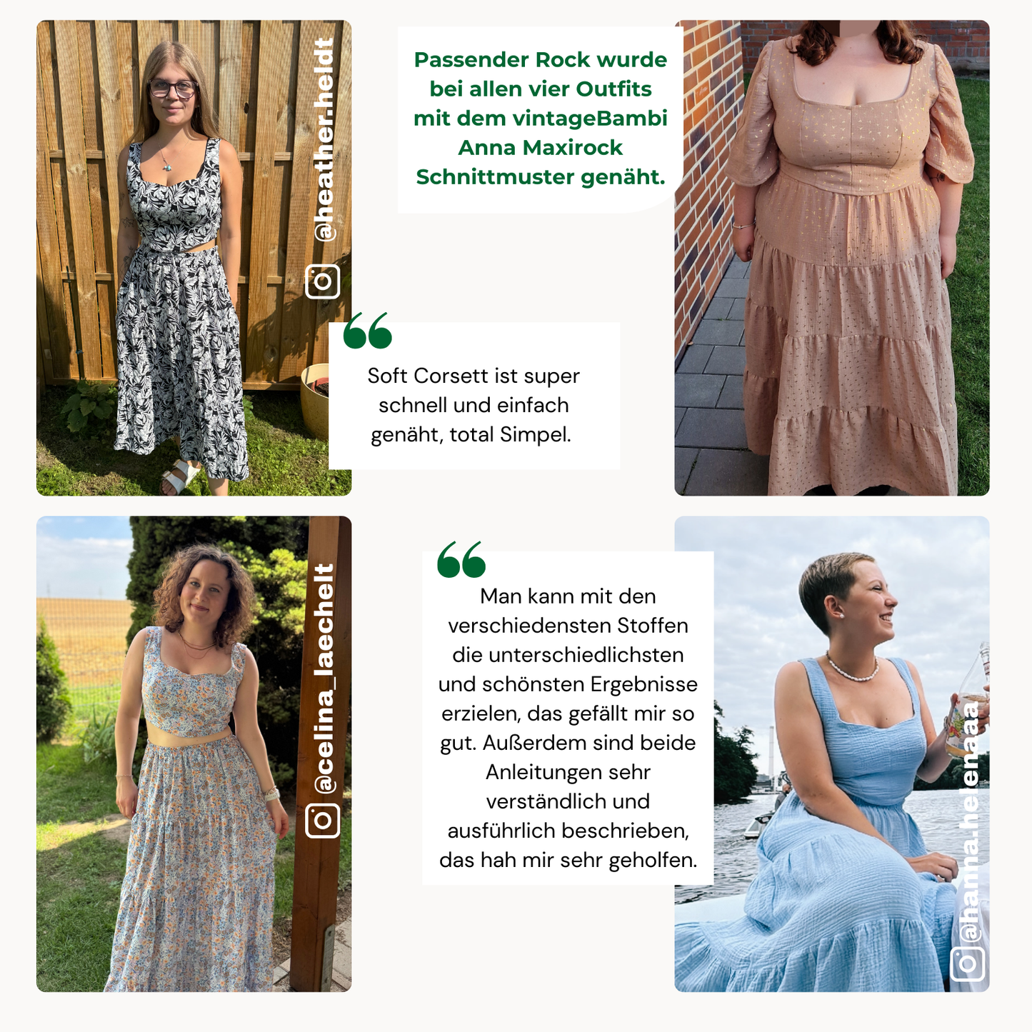 Soft-Korsett / Corsage Schnittmuster DEUTSCH