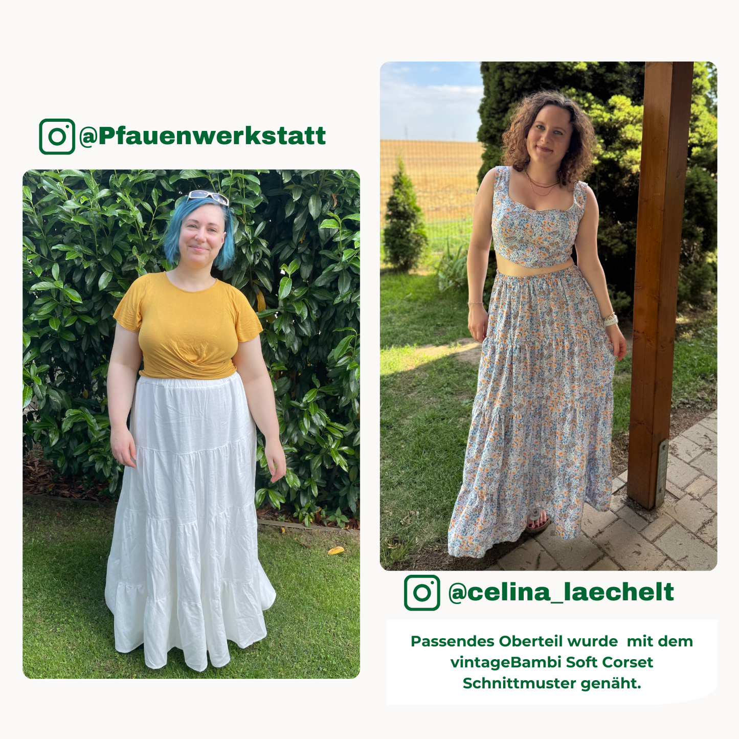 Anna Maxirock Schnittmuster DEUTSCH