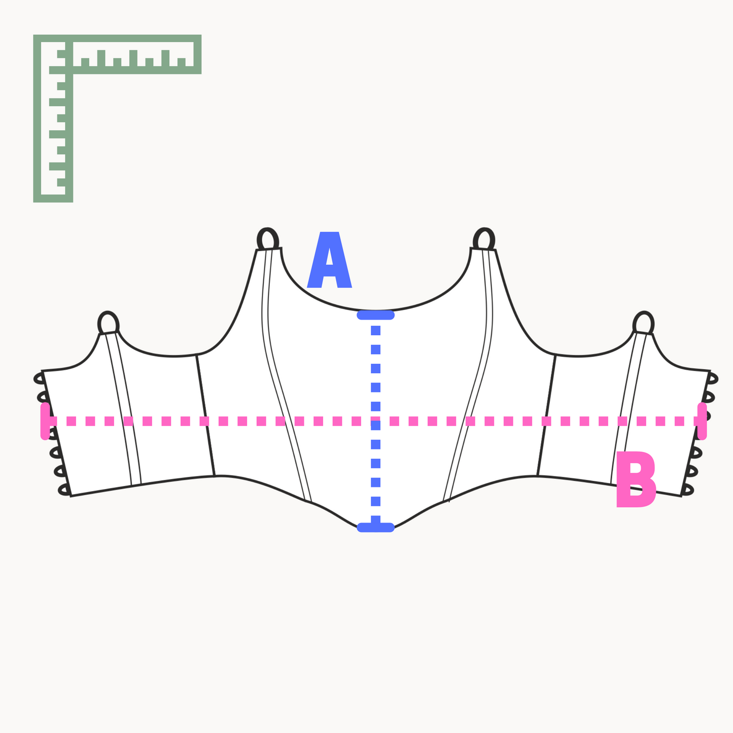 Soft corset No. 17 / Size XL