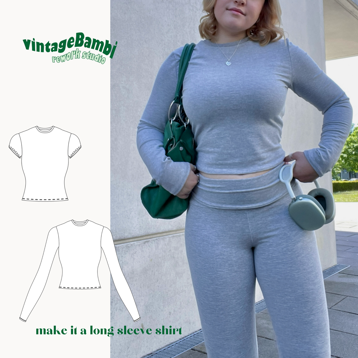 Shirt / Kleid Schnittmuster DEUTSCH