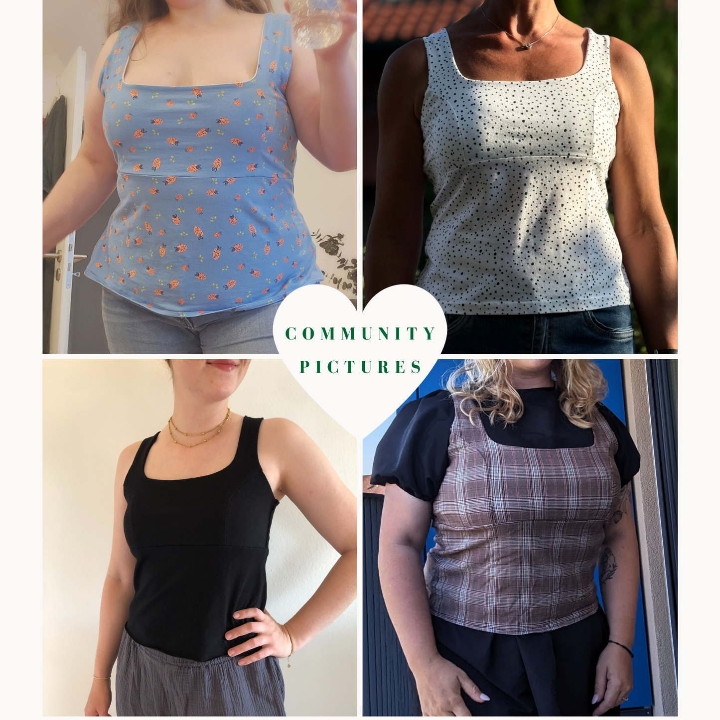 Rosi top sewingpattern ENGLISH