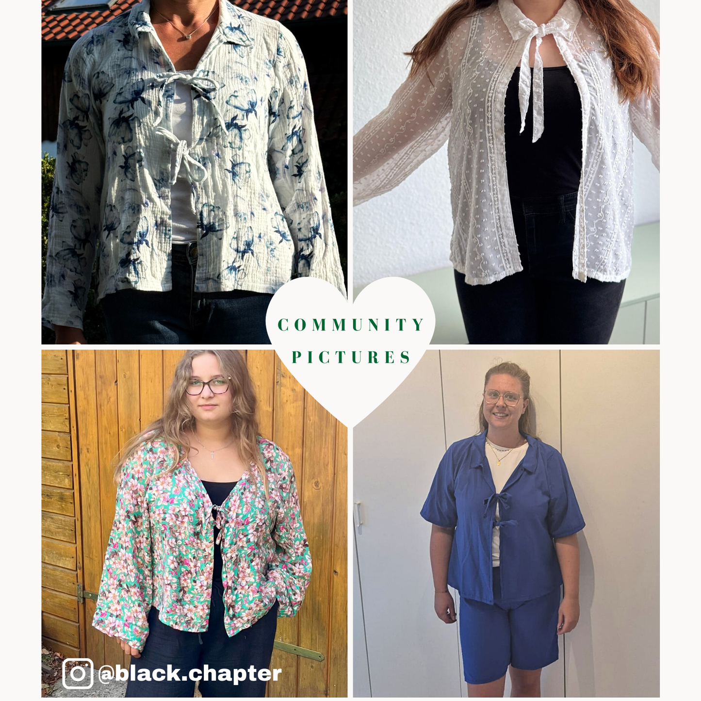 Bluse Lera Schnittmuster DEUTSCH