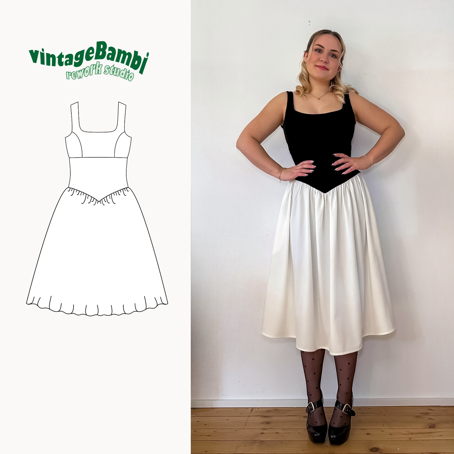 Orphelia dress sewingpattern ENGLISH