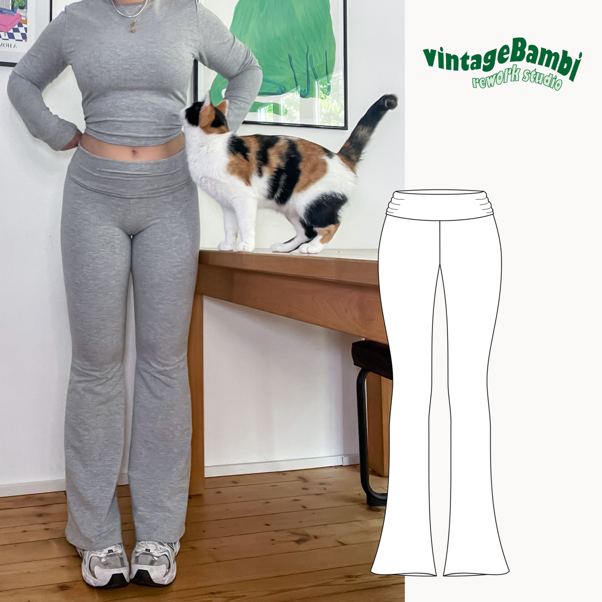 Leggings sewingpattern ENGLISH