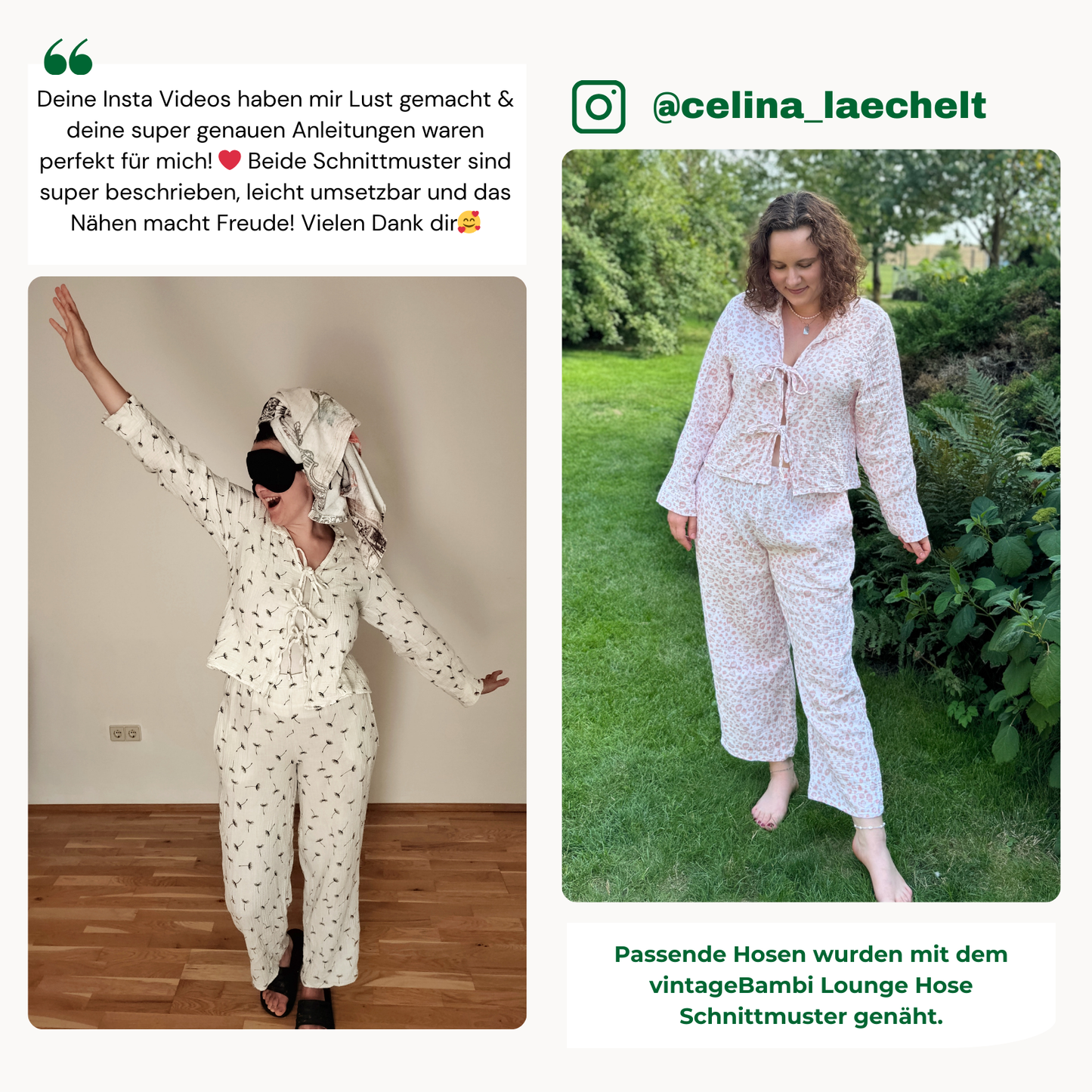 Bluse Lera Schnittmuster DEUTSCH