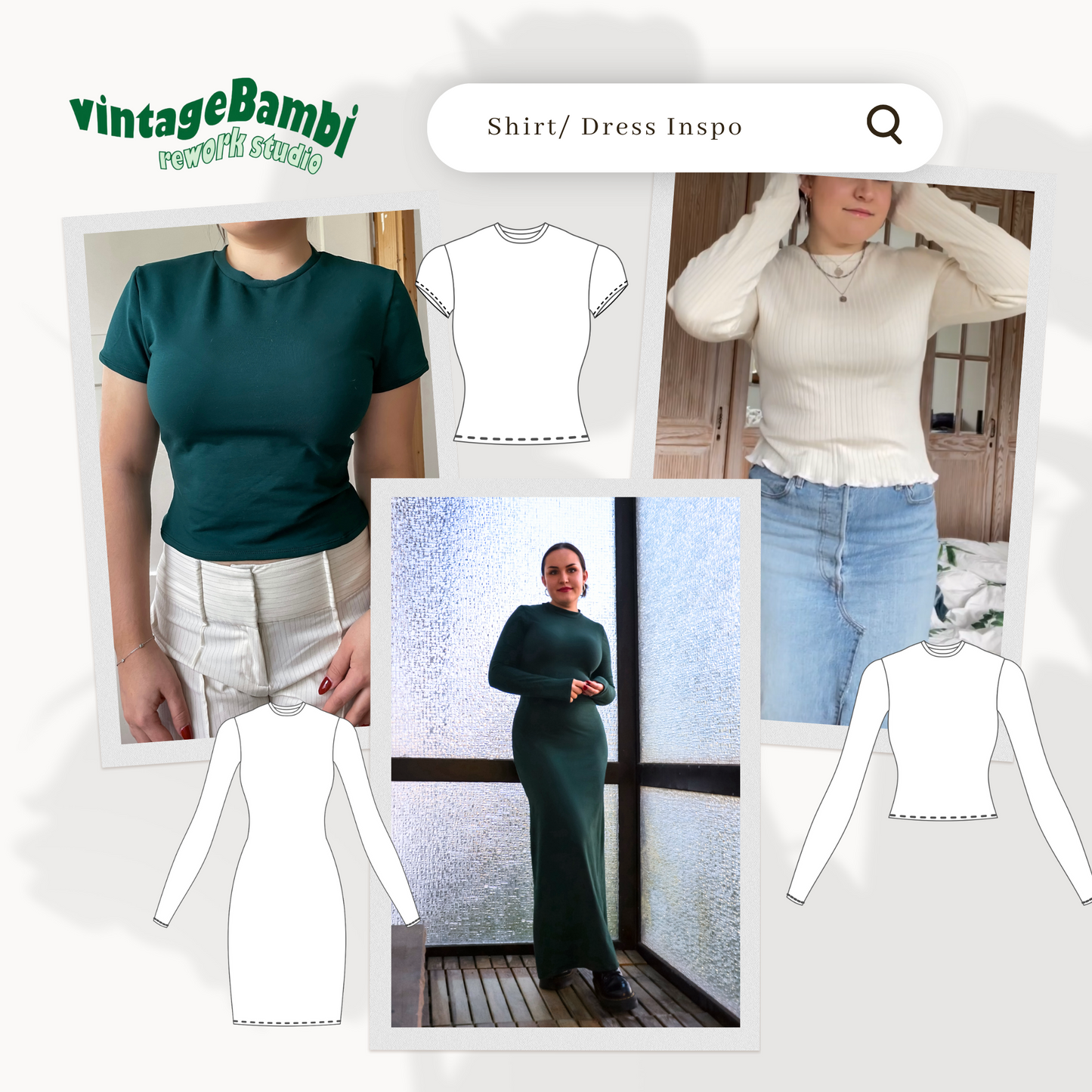 VintageBambi corset pattern ENGLISH
