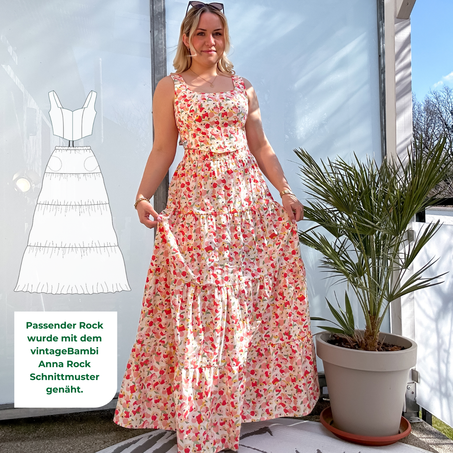 Soft-Korsett / Corsage Schnittmuster DEUTSCH