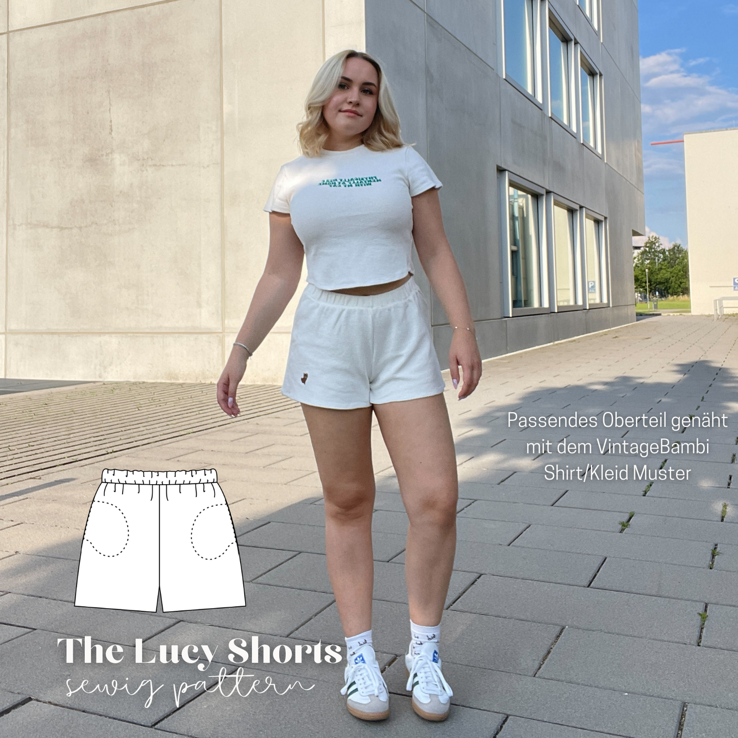 Lucy shorts sewingpattern ENGLISH