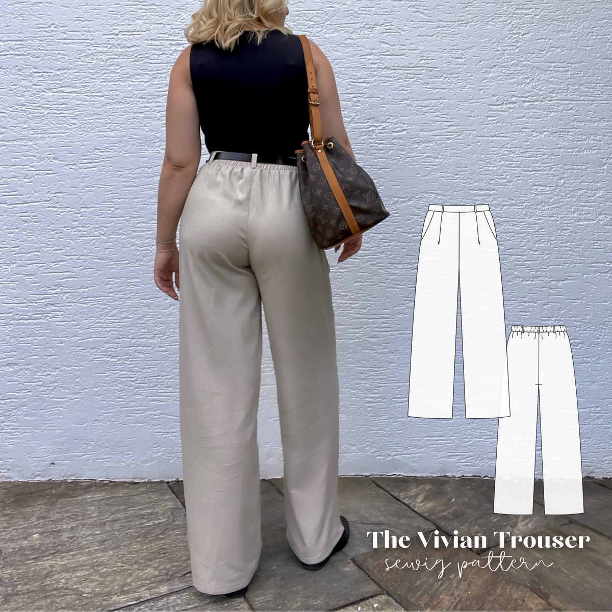 Vivian trouser sewingpattern ENGLISH