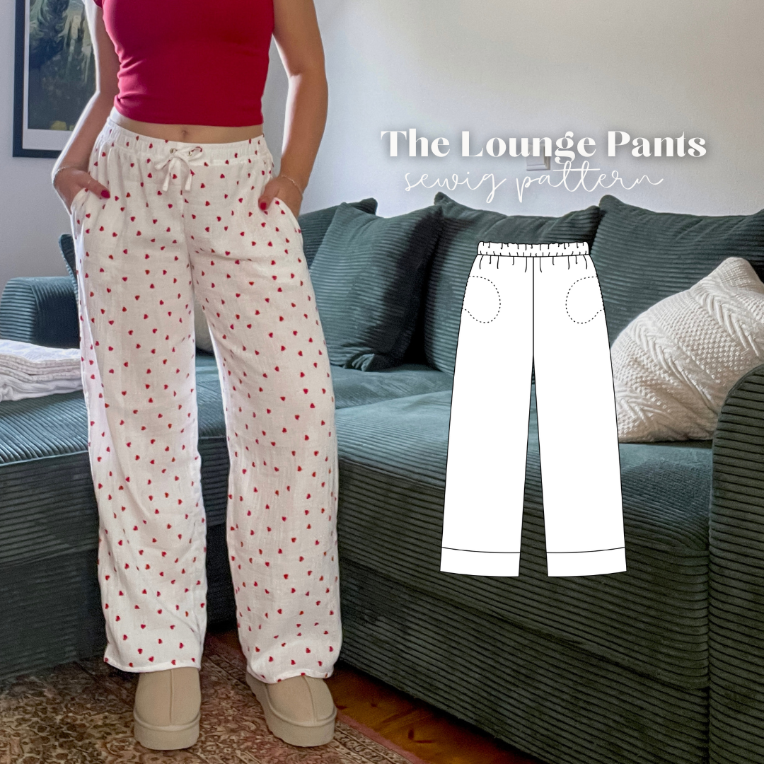 Lounge pants sewingpattern ENGLISH