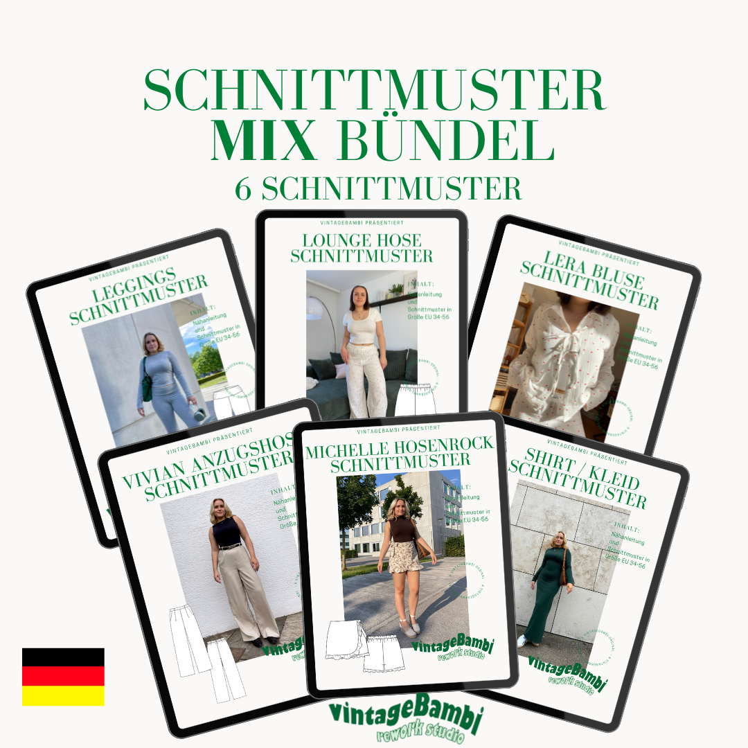 MIX Schnittmuster Bündel DEUTSCH