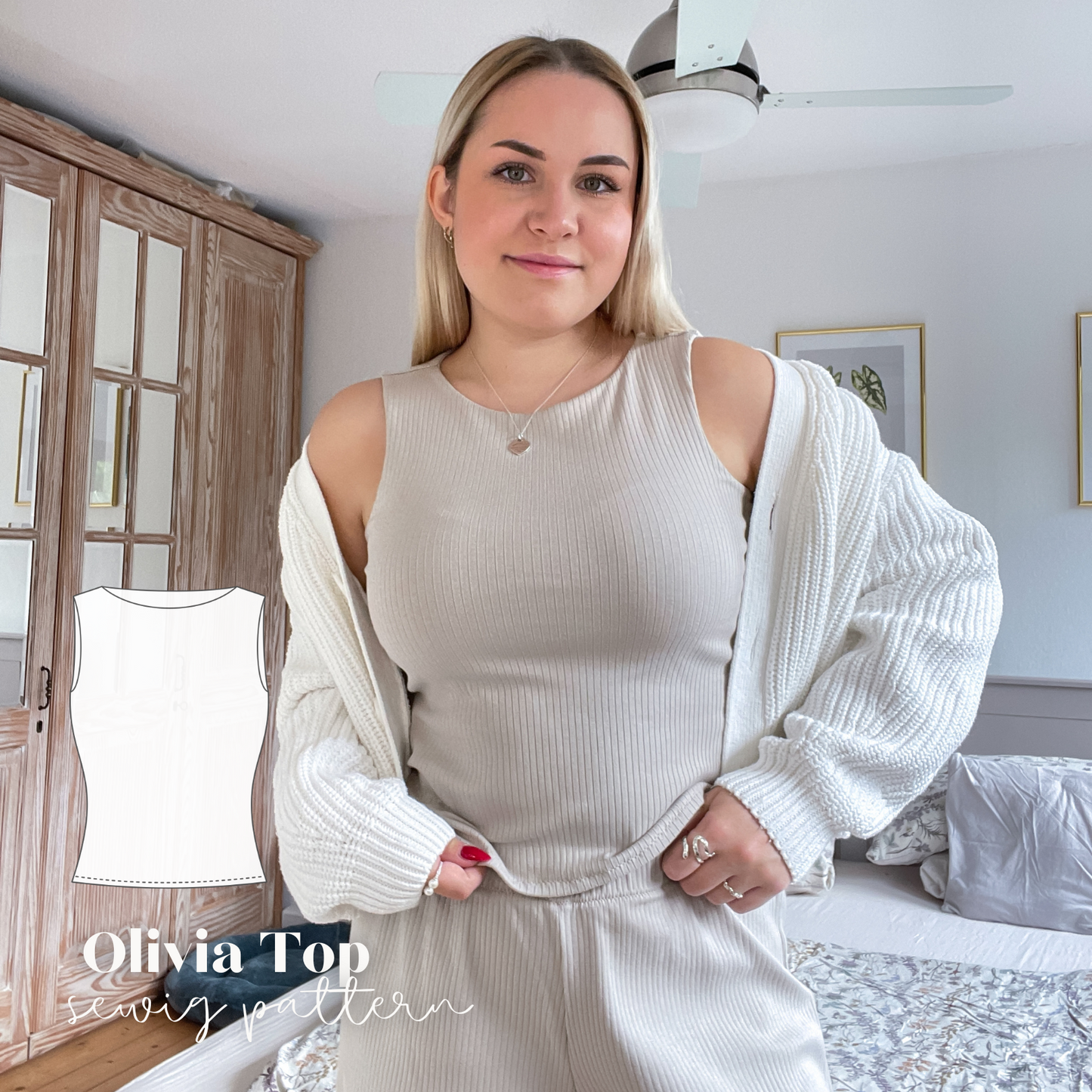 Olivia top sewingpattern ENGLISH