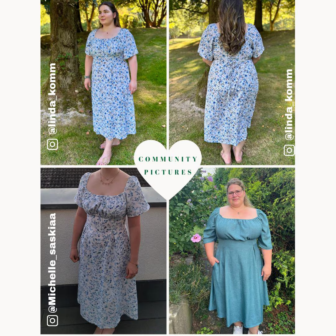 Mira dress sewingpattern ENGLISH