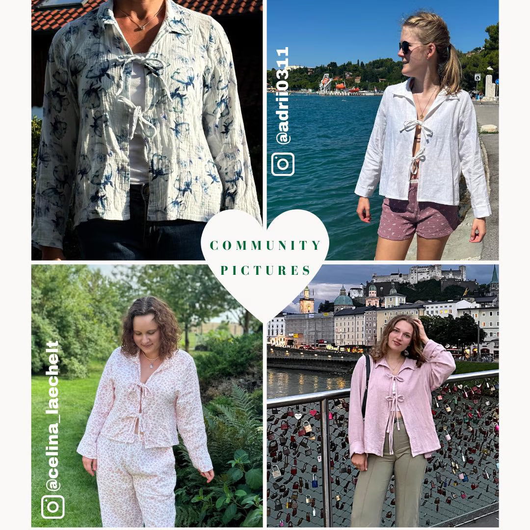 Lera blouse sewingpattern ENGLISH