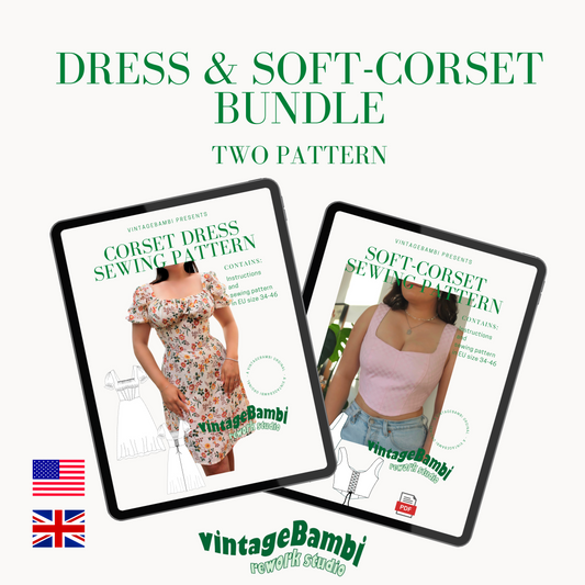 VintageBambi corset pattern ENGLISH