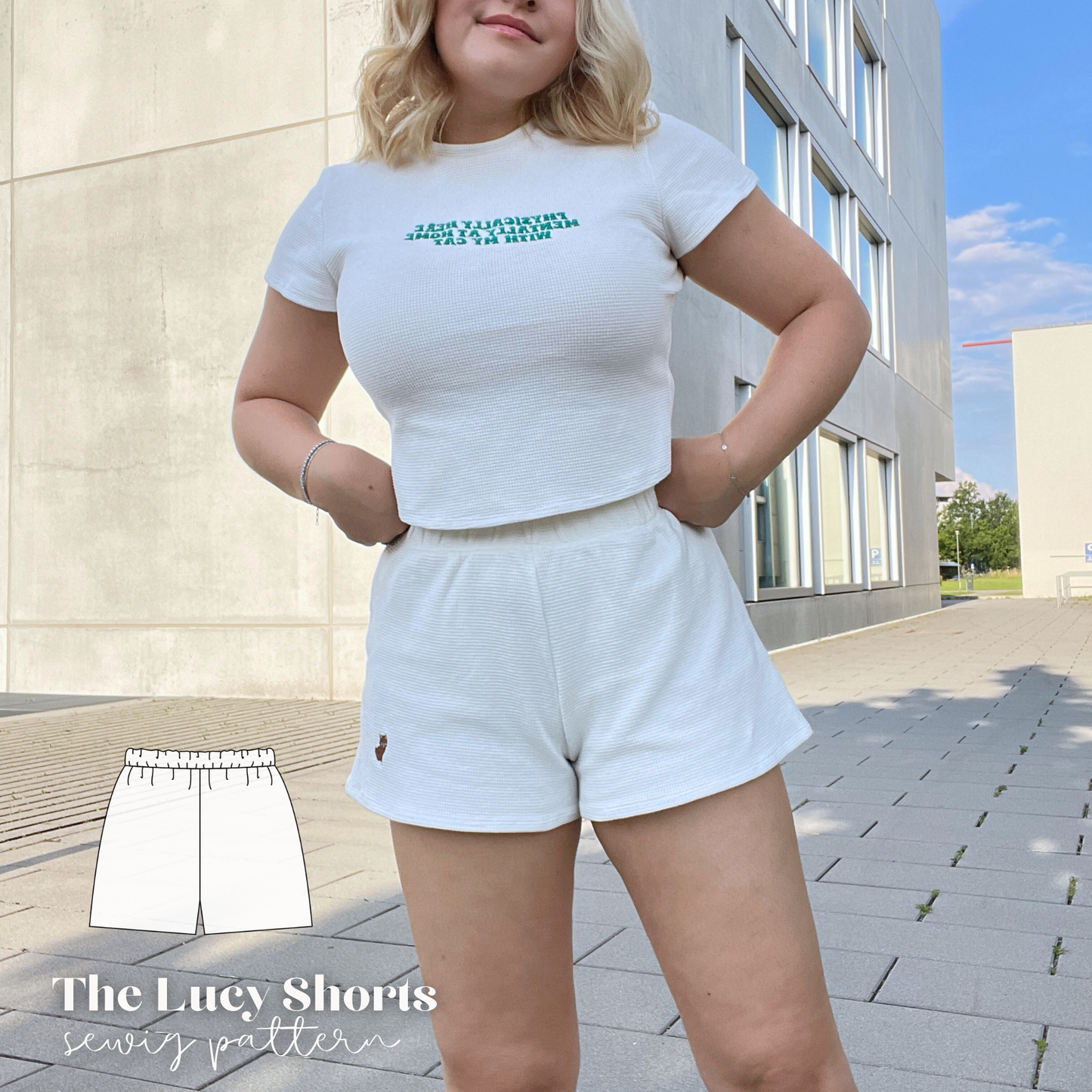 Shorts Lucy Sewing Pattern ENGLISH