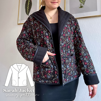 Sarah Jacke / Blazer Schnittmuster DEUTSCH