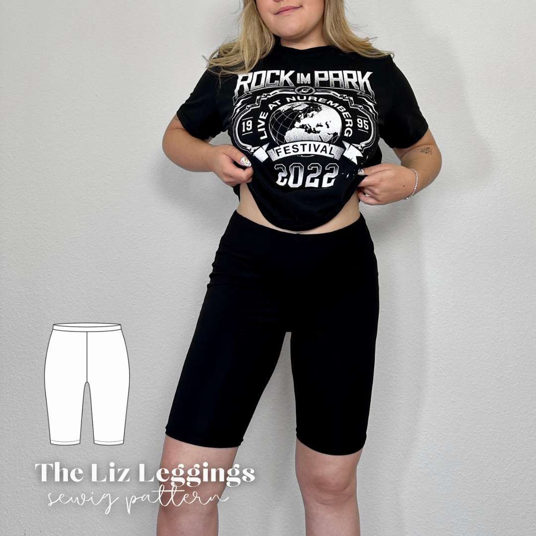 Liz Leggings Schnittmuster DEUTSCH