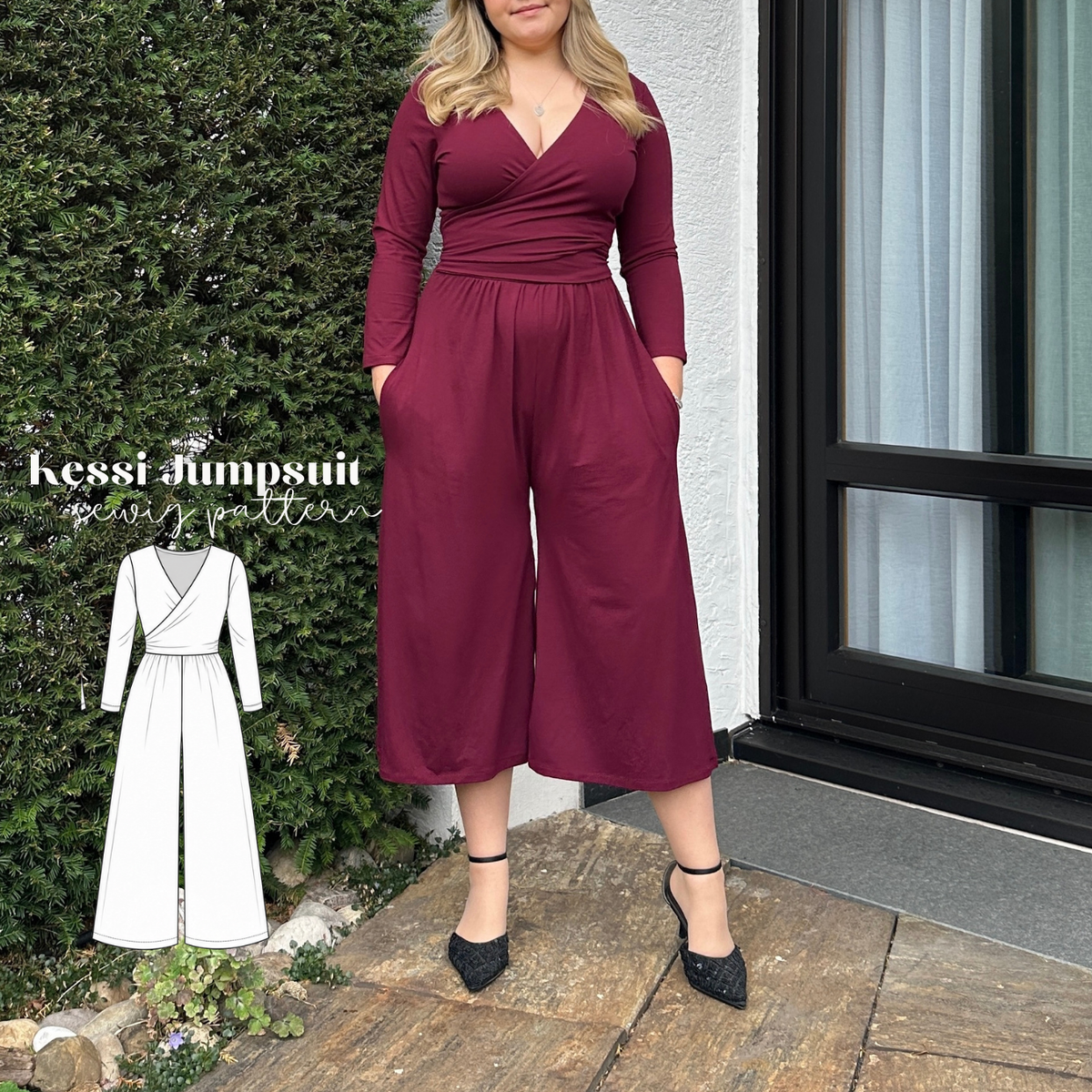 Kessi Jumpsuit Schnittmuster Deutsch