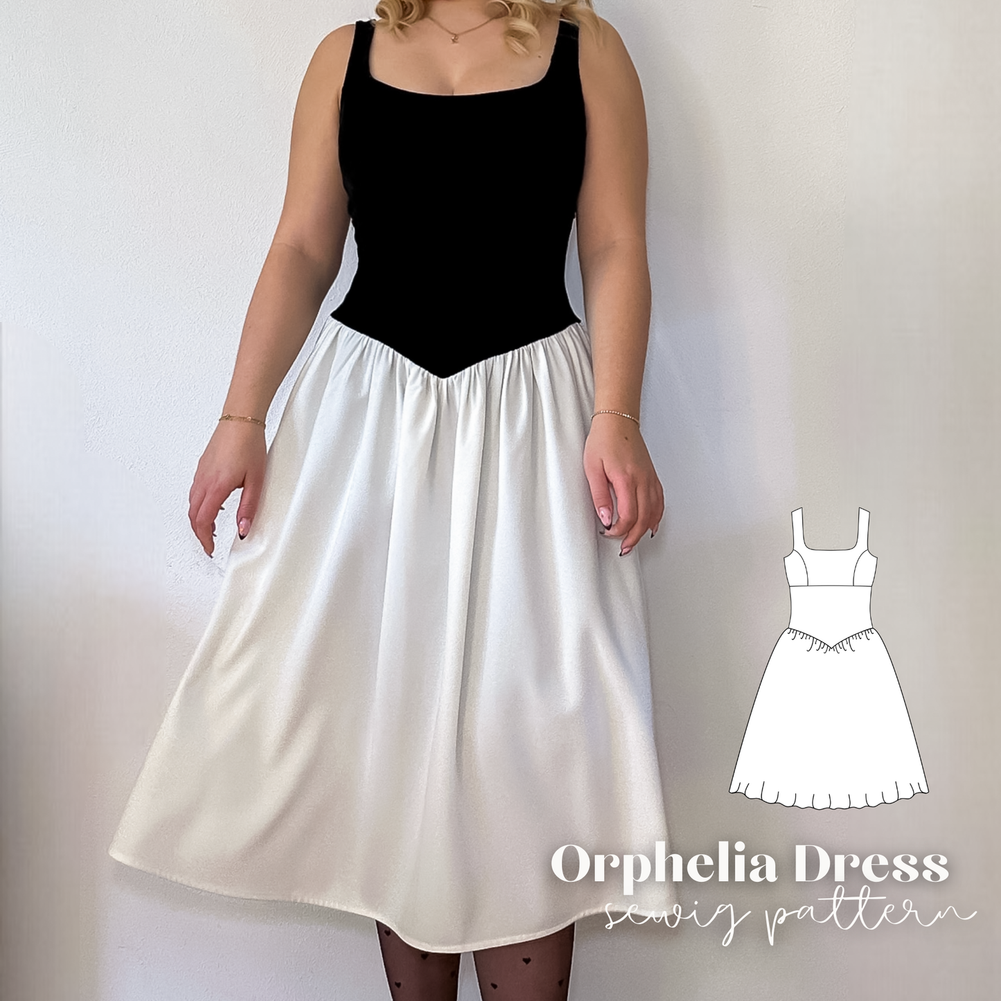 Orphelia Kleid Schnittmuster DEUTSCH