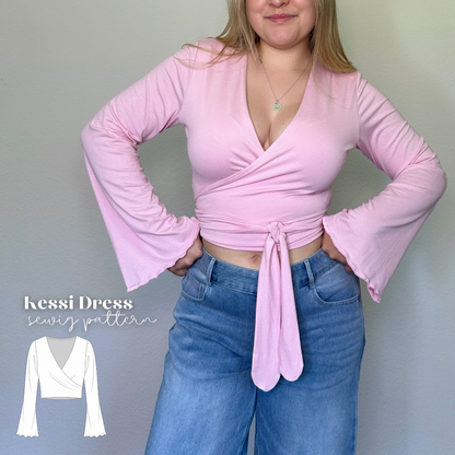 Kessi Kleid Schnittmuster Deutsch