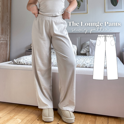 Lounge pants sewingpattern ENGLISH