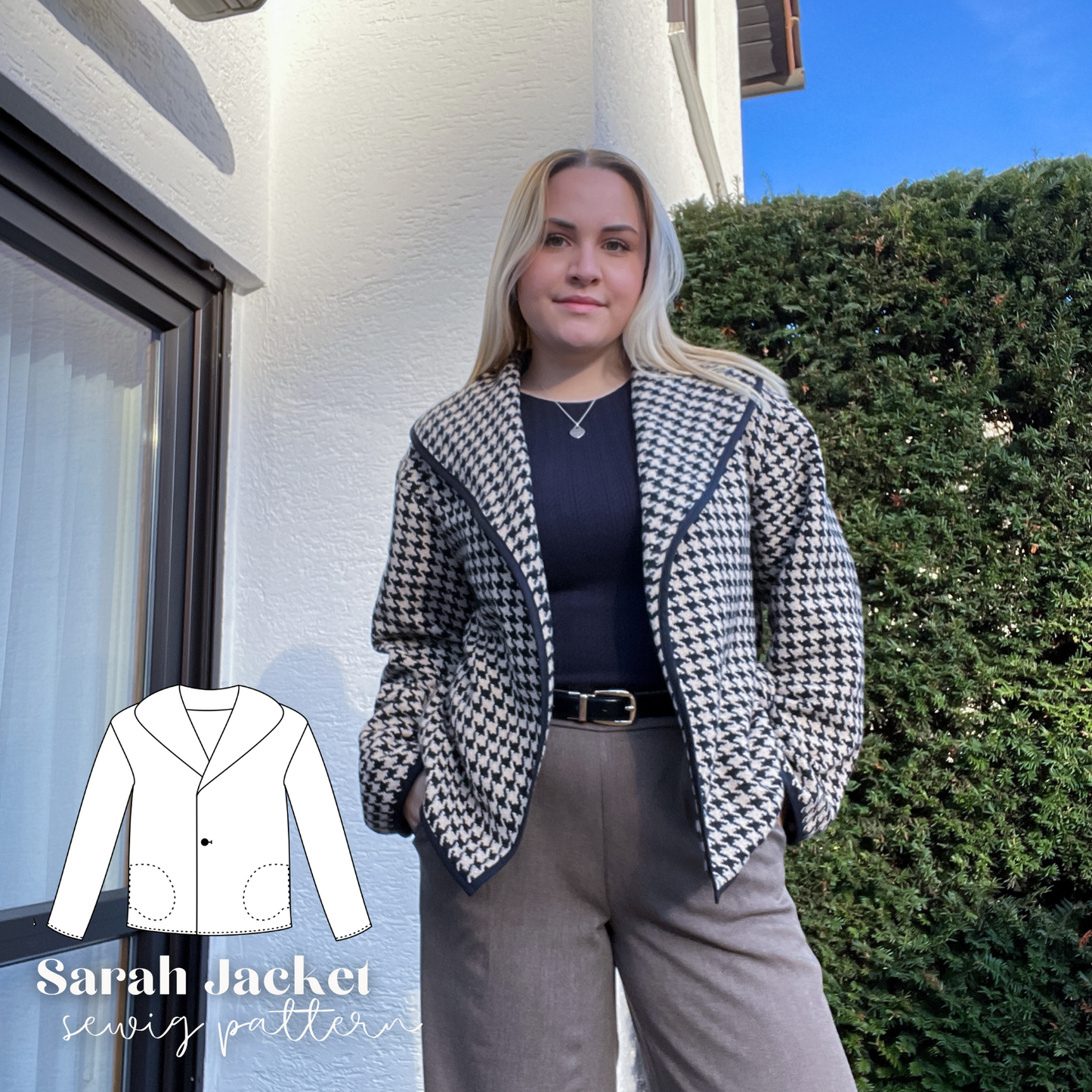 Sarah Jacke / Blazer Schnittmuster DEUTSCH