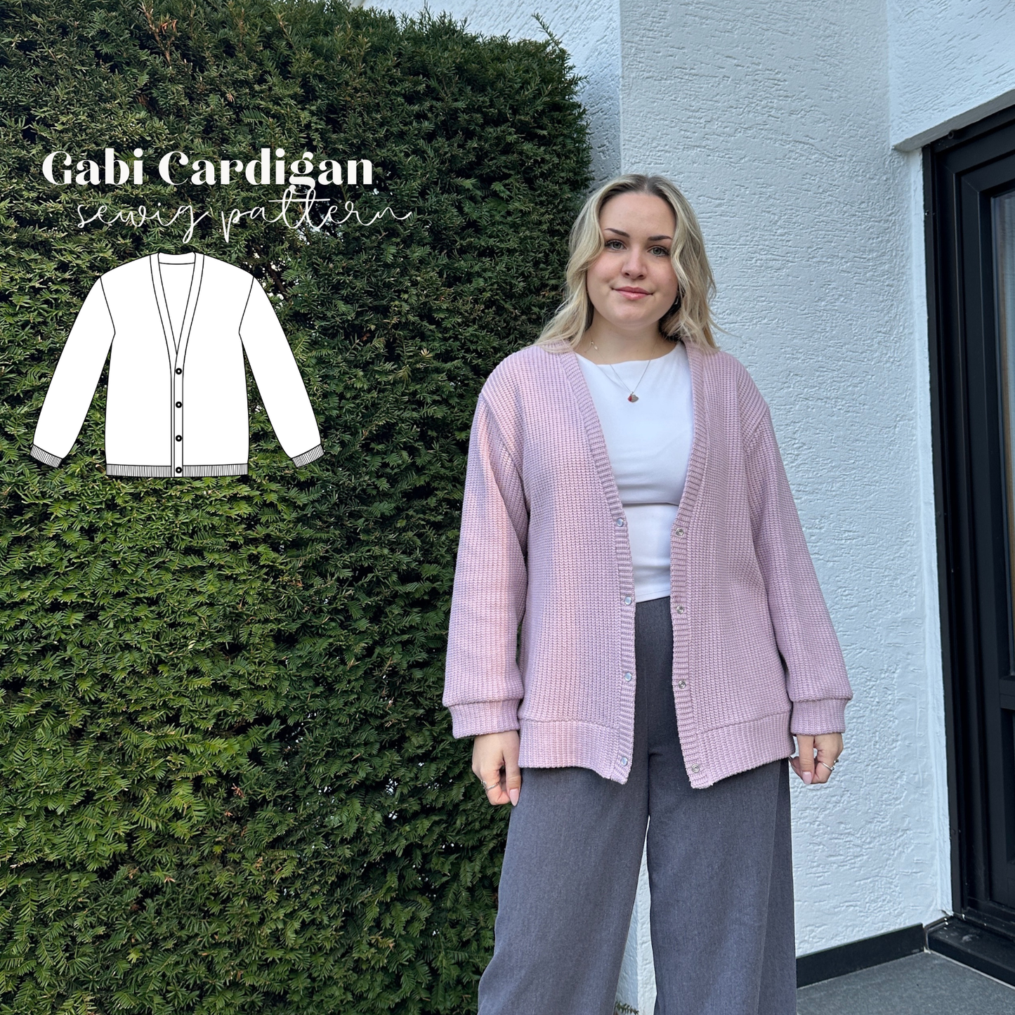 Gabi Cardigan Schnittmuster DEUTSCH