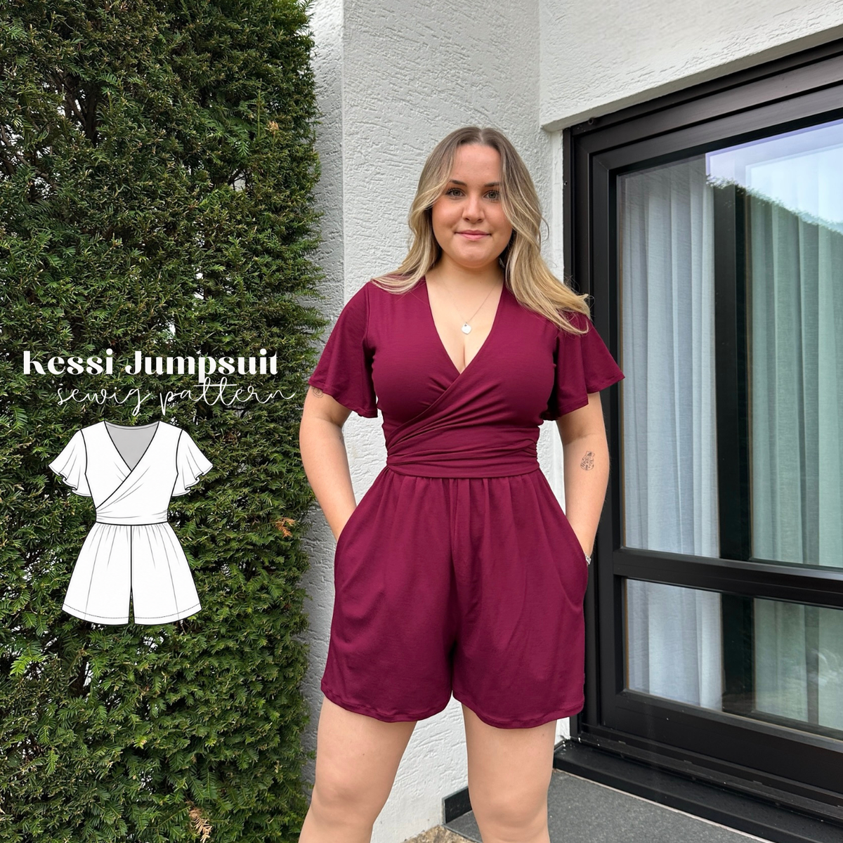 Kessi Jumpsuit Schnittmuster Deutsch