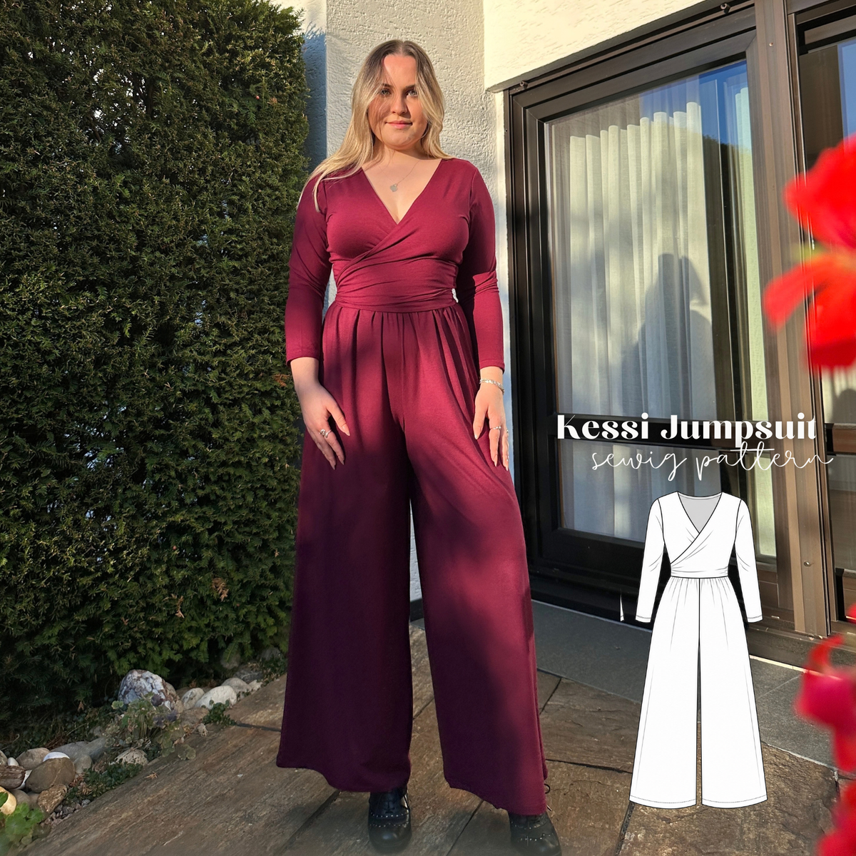 Kessi Jumpsuit Schnittmuster Deutsch