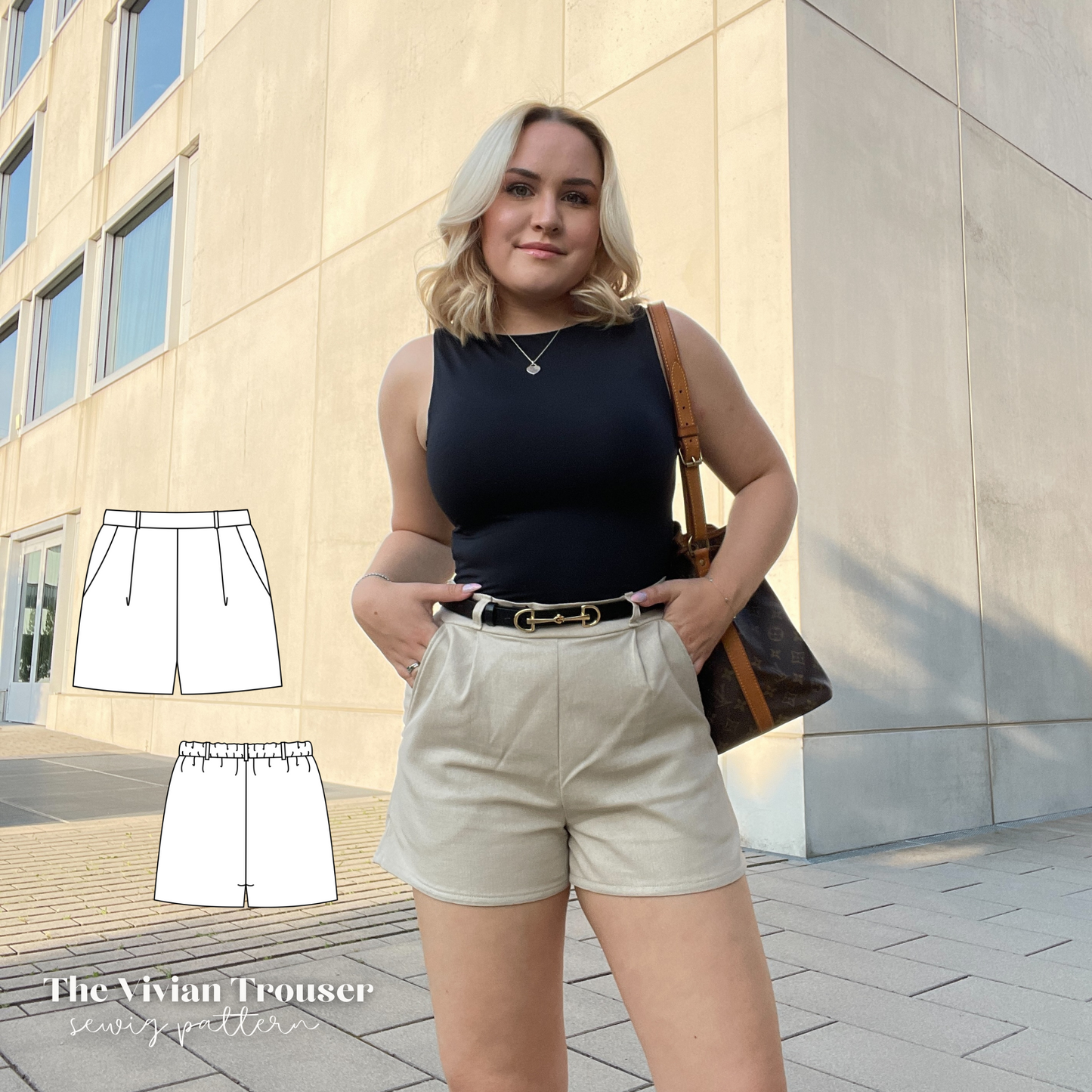 Vivian Trouser Sewing Pattern ENGLISH