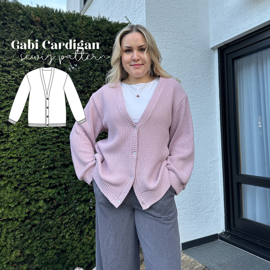 Gabi Cardigan sewingpattern ENGLISH