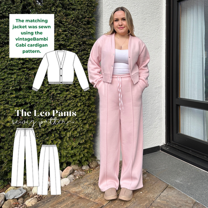 Leo pants sewingpattern ENGLISH