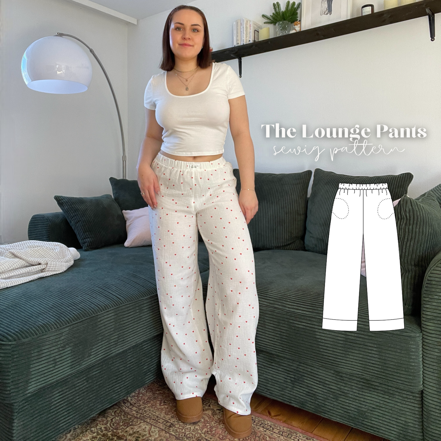 Lounge Pants Sewing Pattern ENGLISH